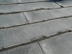スレートの雨漏り