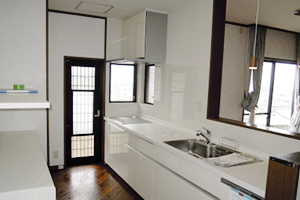 キッチン：施工後