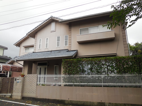 外壁屋根塗装リフォーム　長崎市S邸